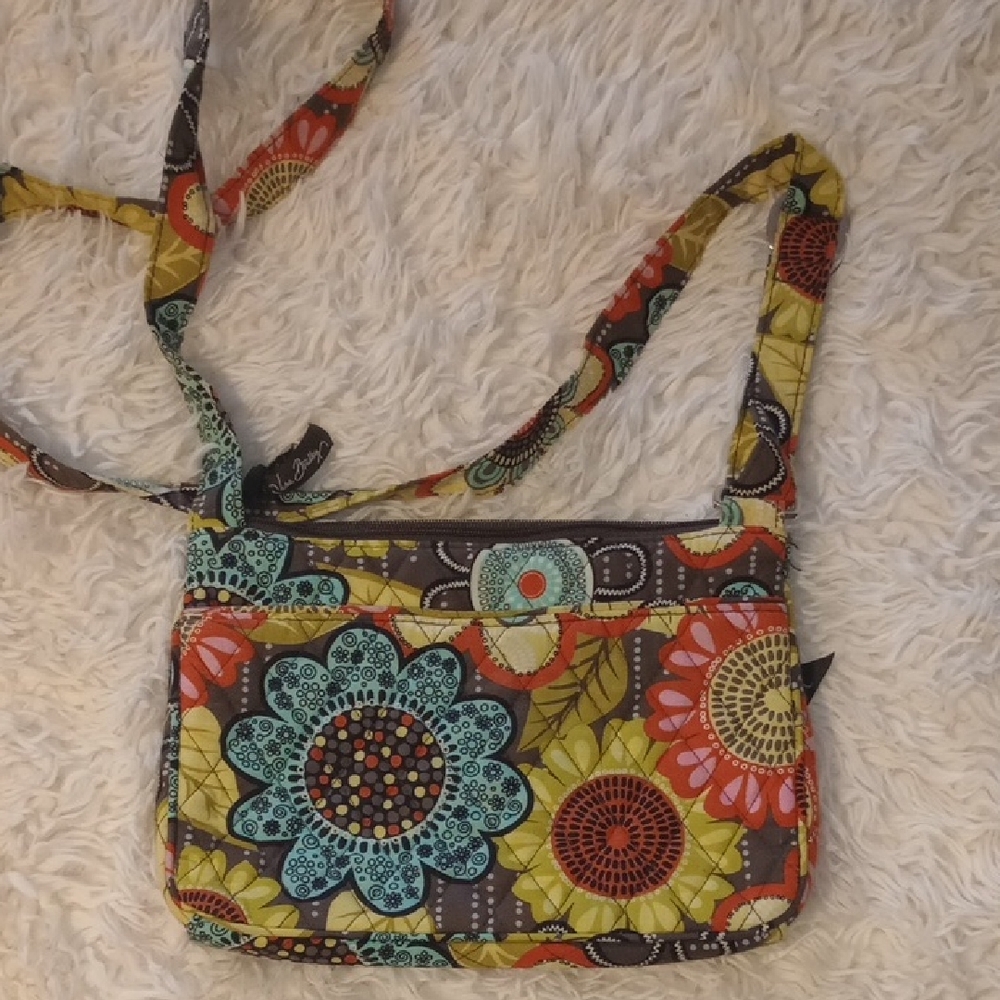 Vera Bradley Multicolor Floral Crossbody Bag
